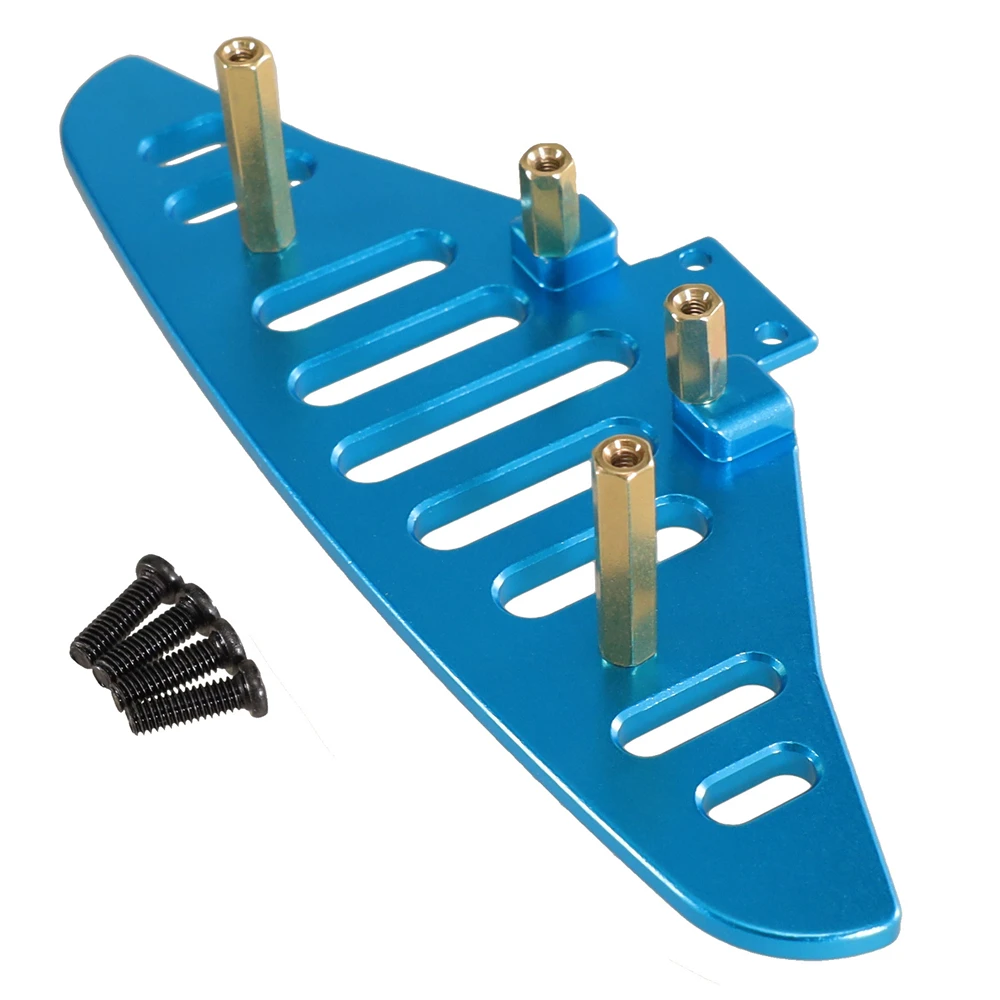 ชุดกันชนหน้าอะไหล่โลหะอัพเกรดสำหรับรถบังคับวิทยุ MJX 1/14 14301 14302 14303 อุปกรณ์เสริมสำหรับโมเดลรถ