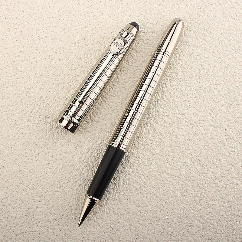 

Luxury Metal Pen Jinhao 0.7MM Refill Rollerball Pen Stationery Office School Supplies Writing Gift