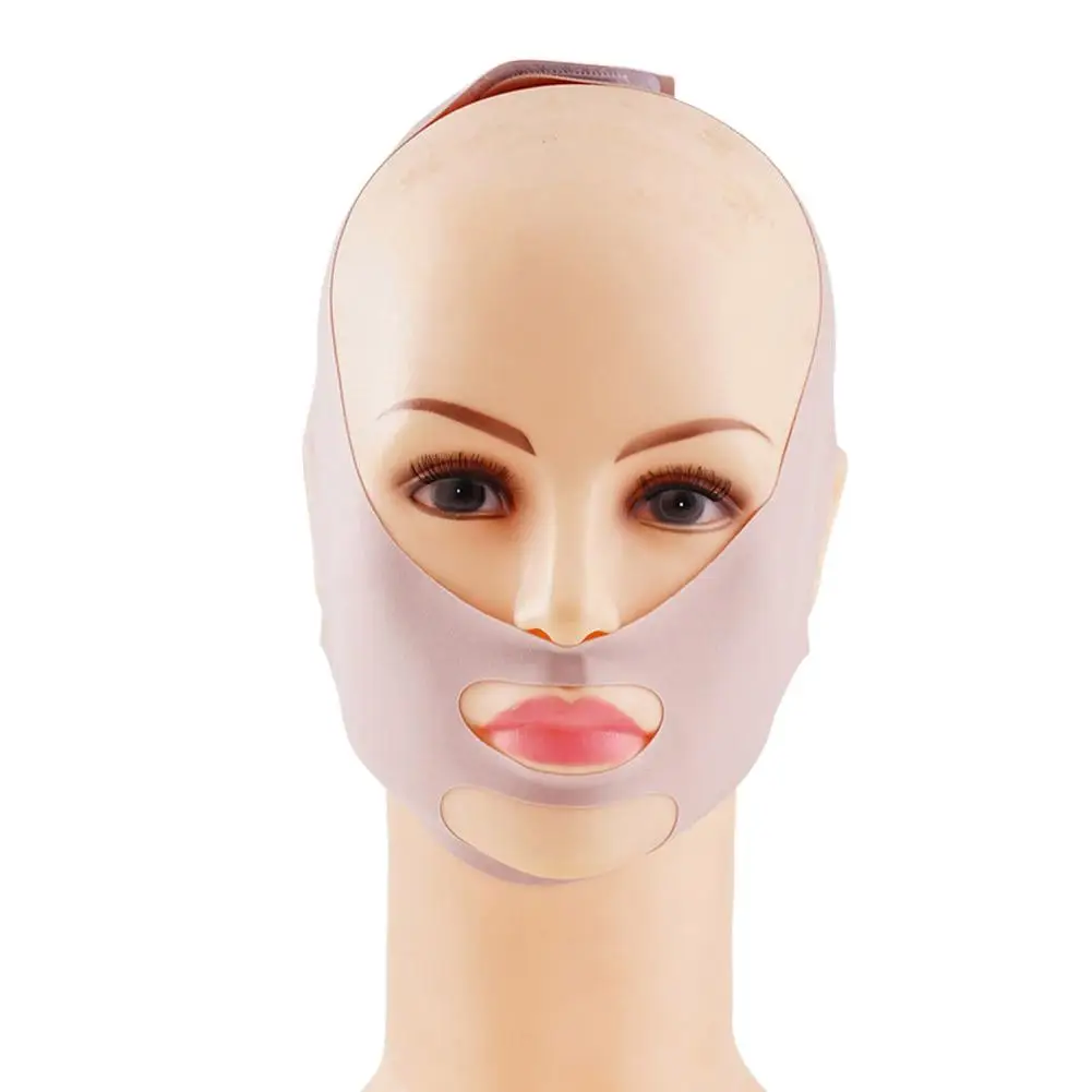 Frauen neues Gesicht Schlaf band Gesicht abnehmen Bandage v Linie Shaper Massage entspannen Hals Lift Maske Riemen Kinn Wangen gürtel u9t5