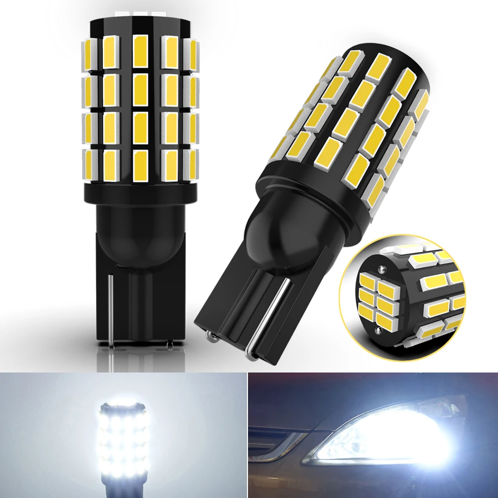 2Pcs T10 W5W Led In… - image