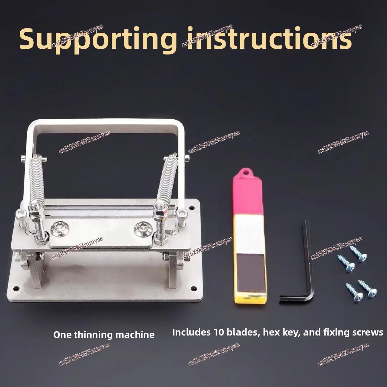 

Handmade Natural Untreated Hand Leather Peeling Machine Durable Leather Machine Belt Thinner for DIY Leather Craft Sewing