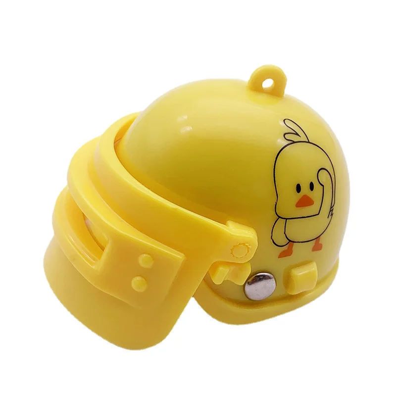 Cute Car Rubber Duck Helmet Accessories Gold Chain Sunglasses Propeller Bicycle Motorcycle Car Dashboard Decoration Ornaments