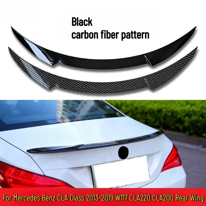 

Rear Wing Spoiler For Mercedes Benz CLA Class 2013-2019 W117 CLA220 CLA200 FD Style Car Rear Spoiler Lip Exterior Auto Parts
