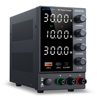 Wanptek Laboratory Power Supply 30V 10A 60V 5A with USB Fast Charging Adjustable Voltage Current Lab DC Power Supply