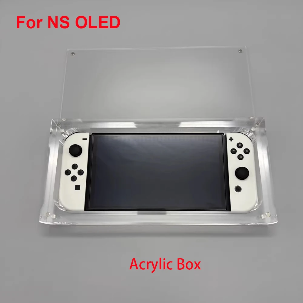 

High Transparency Acrylic Magnetic Cover Display Box Case Shell For Nintendo Switch OLED For NS OLED