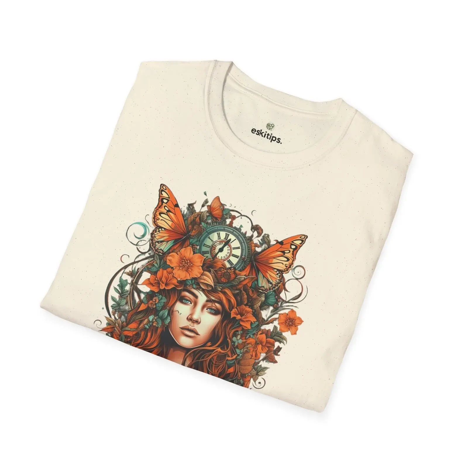 Mystical Goddess Art T-Shirt - Bohemian Chic Women's Apparel