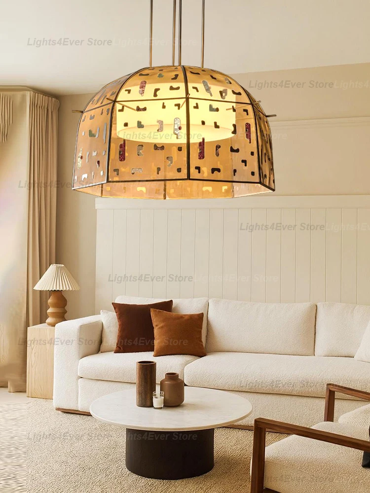 American Designer Retro Beauty OZ0326 Pendant Lights Home-applicants LED Dimmable Hanging Lamps Suspension For Dining Room