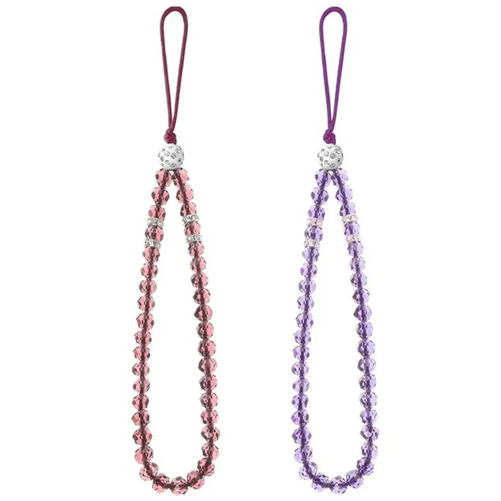 

Bling Crystal Beads Cell Phone Strap Phone Lanyard Strap Telephone Chain Phone Lanyard Phone Case Rope Beaded Phone Chain