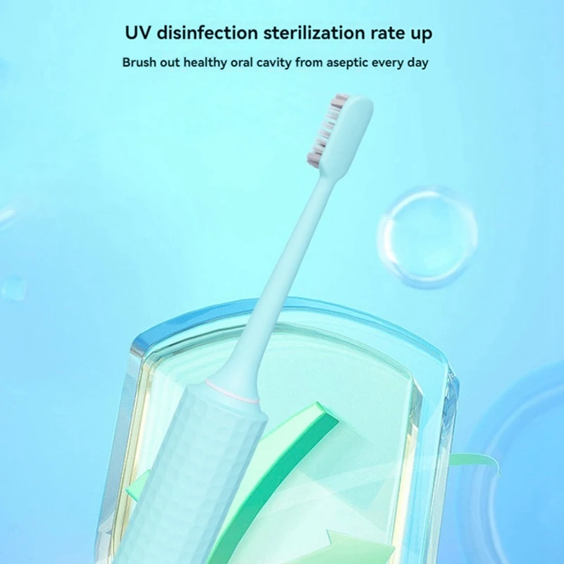 Toothbrush Sterilizer,UV Toothbrush Sterilizer And Holder,5 Toothbrush Slots,Cordless Wall Mounted Toothbrush Sterilizer