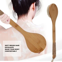 Back Brush Bath Brush Long Handled Brush Shower Back Brush Long Handle Bathing Scrubber Massager Exfoliating Brush for Men Women