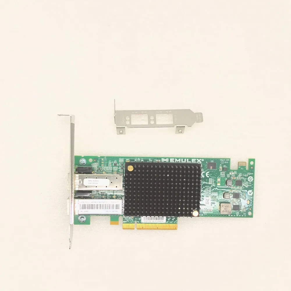 Emulex OCE11102 2-Port 10Gb SFP+ Adaptor Jaringan PCI-e P005414 dengan 10GB SFP-