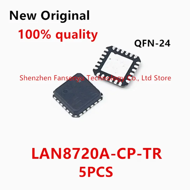 

(5piece)100% New LAN8720 LAN8720A 8720A LAN8720A-CP-TR QFN-24 Chipset