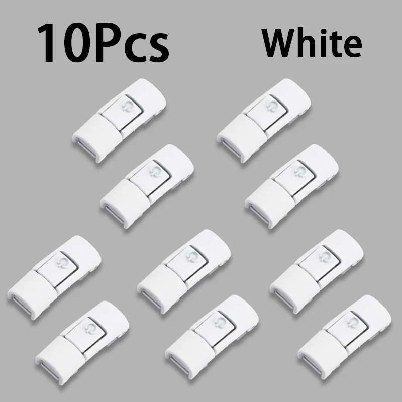 10 قطعة مشبك رباط الحذاء المعدني الملون الصحافة مشبك أربطة الحذاء الصحافة قفل إكسسوارات أحذية AF1 أحذية رياضية أطقم الأربطة المعدنية تلميح
