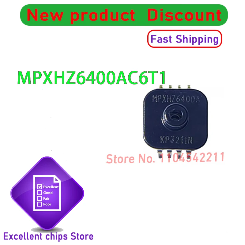 MPXHZ6400AC6T1 MPXHZ6400 100% NEW 1PCS/LOT