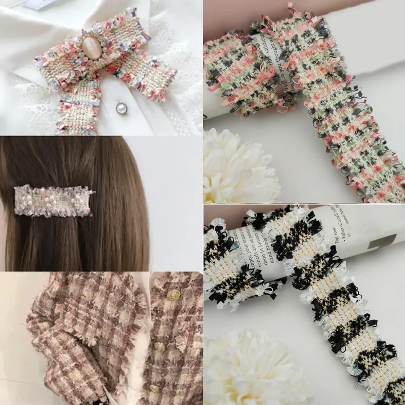 5yard Lace Trim Sewing Braided Lace Ribbon DIY Clothes Dress Edge Bag Shoulder Strap Hair Accessories Handmade Sewing Materials