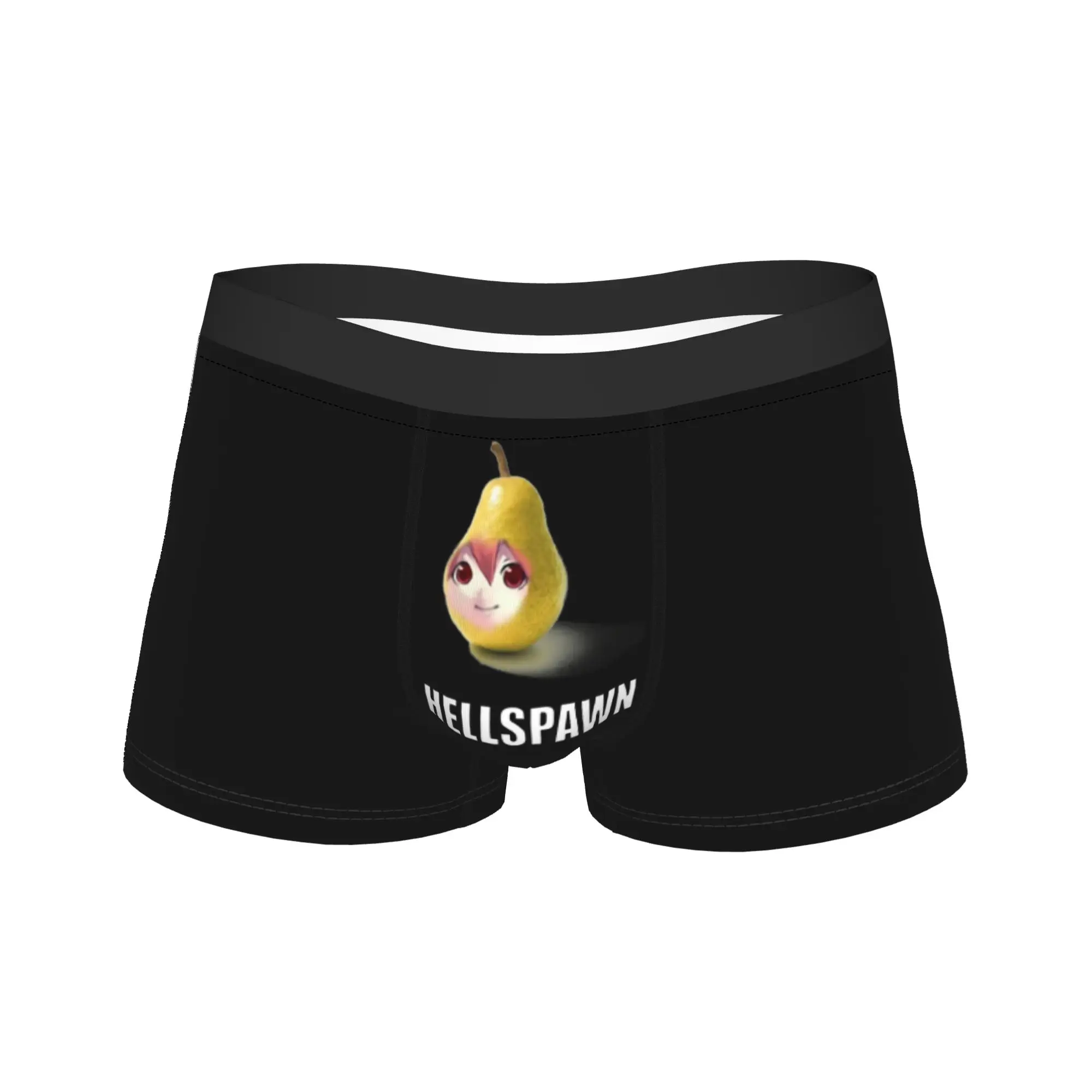 

Men Pearto Creative Kasane Teto Expression Boxer Briefs Shorts Panties Underwear Funny Pear Male Fashion Plus Size Underpants