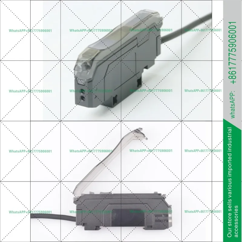 Dual digital fiber amplifier, sensor, photoelectric switch multi-function, high precision