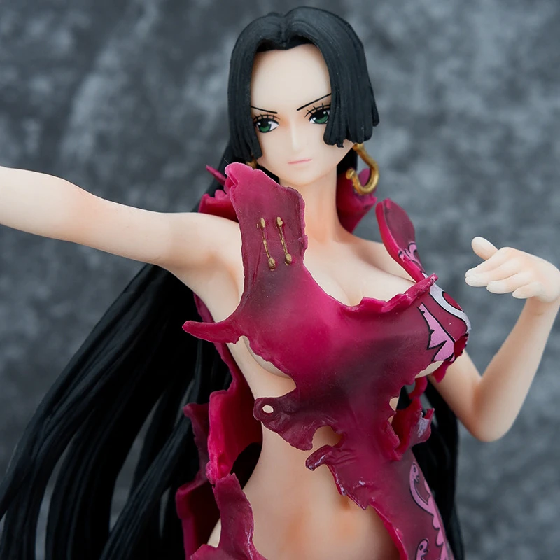 Figura de Anime GK Boa Hancock One Piece, modelo Mainan, tokoh-aksi, tokoh-gadis, Cantik, Seksi, Yang, Ringan, dengan, Den, Mushi, Manga