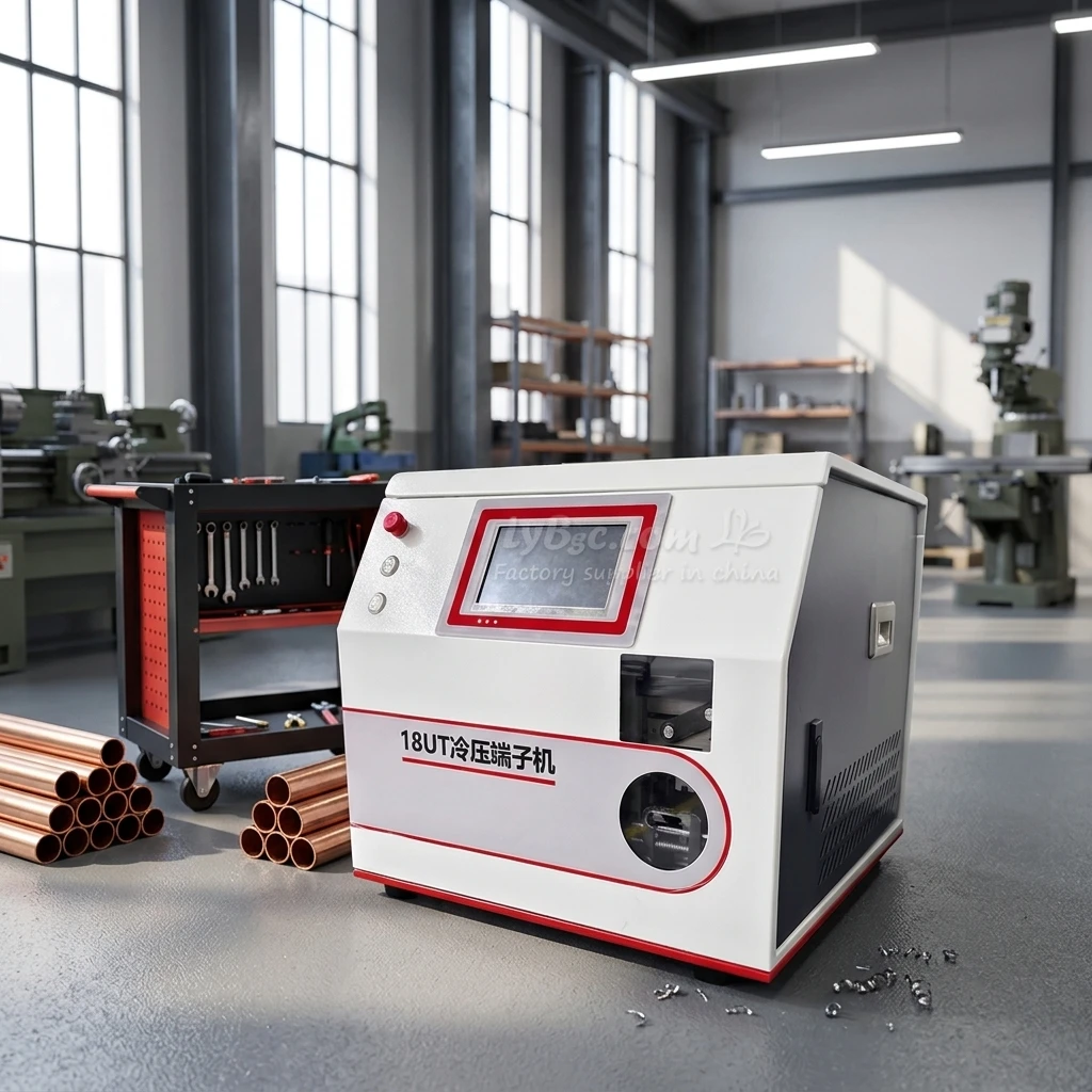 Automatic 18UT Cold Crimping Terminal Machine UT/OT Terminal Machine Customized 4 in 1 Double Crimping Jacketed Wires Shortest