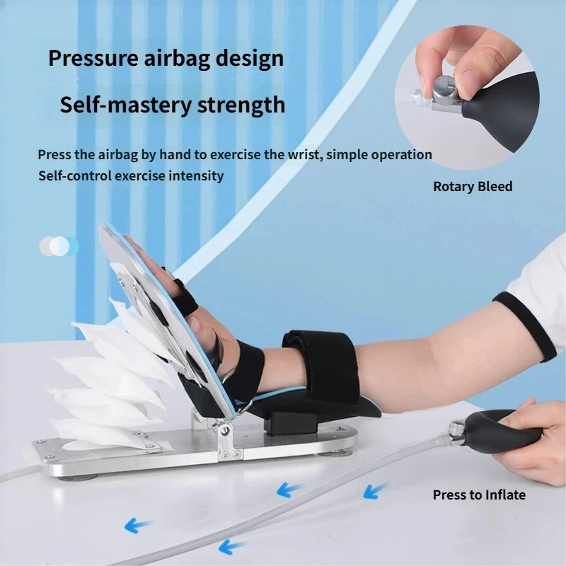 

Тренажер для реабилитации запястья, перелома запястья руки, послеоперационная верхняя конечность, гемиплегия, упражнения для изгиба и выпрямления дома