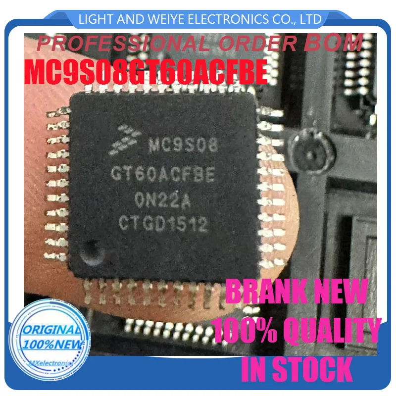 MC9S08GT60ACFBE MC9S08 GT60ACFBE QFP44 En existencia