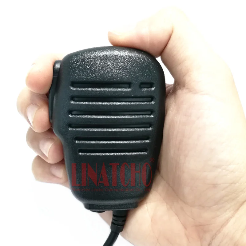 Rádio em dois sentidos Walkie Talkie, Microfone Mic, Alto-falante PTT, GP328PLUS, GP338Plus, GP644, GP688, GP388