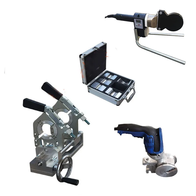 Tube Clamps tool 20-75mm MINI 75 Clamps  butt fusion maichine  Portable tool    PPH  PVDF Hand Push Type Butt Welding Machine