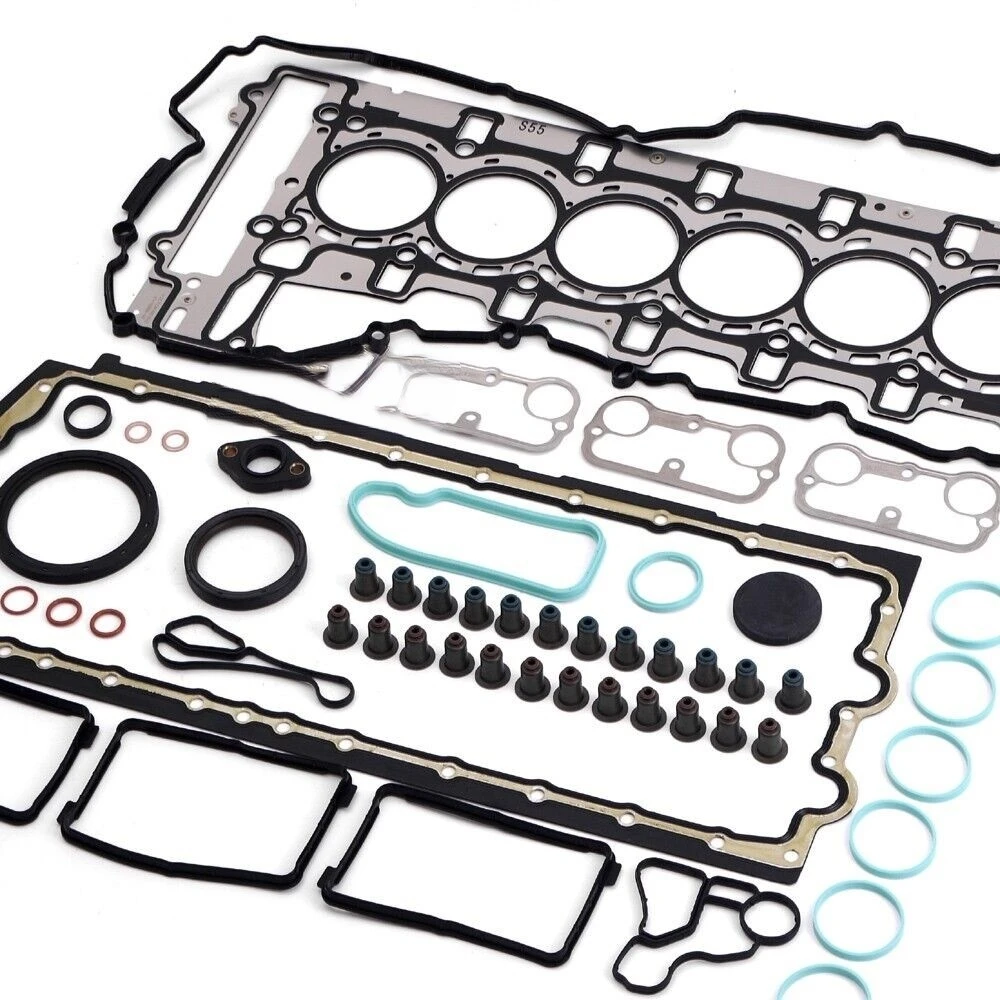 1set Overhaul Gasket Seals Kit 11127849620 11117530262 For BMW S55 M2 M3 M4 S55B30 3.0 L6 2979cc Turbo 61-10280-00 15-10002-01