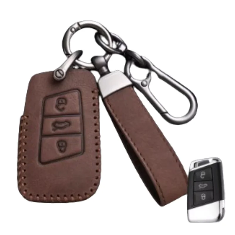 

For VW Volkswagen Magotan Magotan GTE Passat B6 B7 B8 CC Arteon for Skoda Fabia Superb A7 Kodiaq New Car Key Cover Case Fob