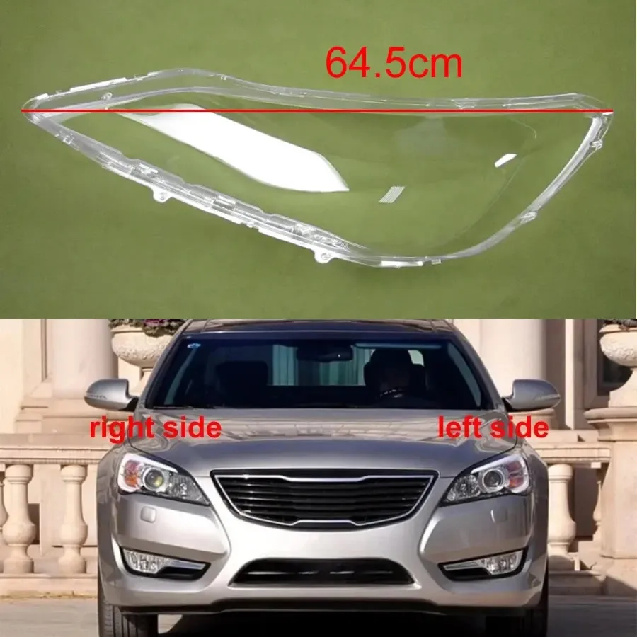 

For Kia Cadenza 2011 2012 Replace Headlight Cover Transparent Lampshade Case Headlamp Shell Plexiglass Replace Original Lens