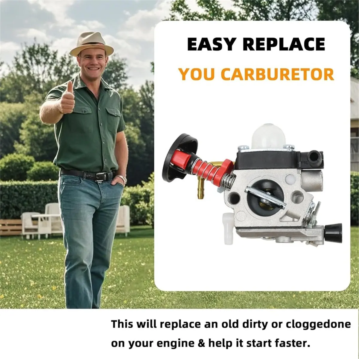 

Карбюратор (CNIM) HS82T HS82R с воздушным фильтром для кусторезов STIHL HS82T HS82R HS87T HS87R, запчасти, аналог OE 4237-120-0621