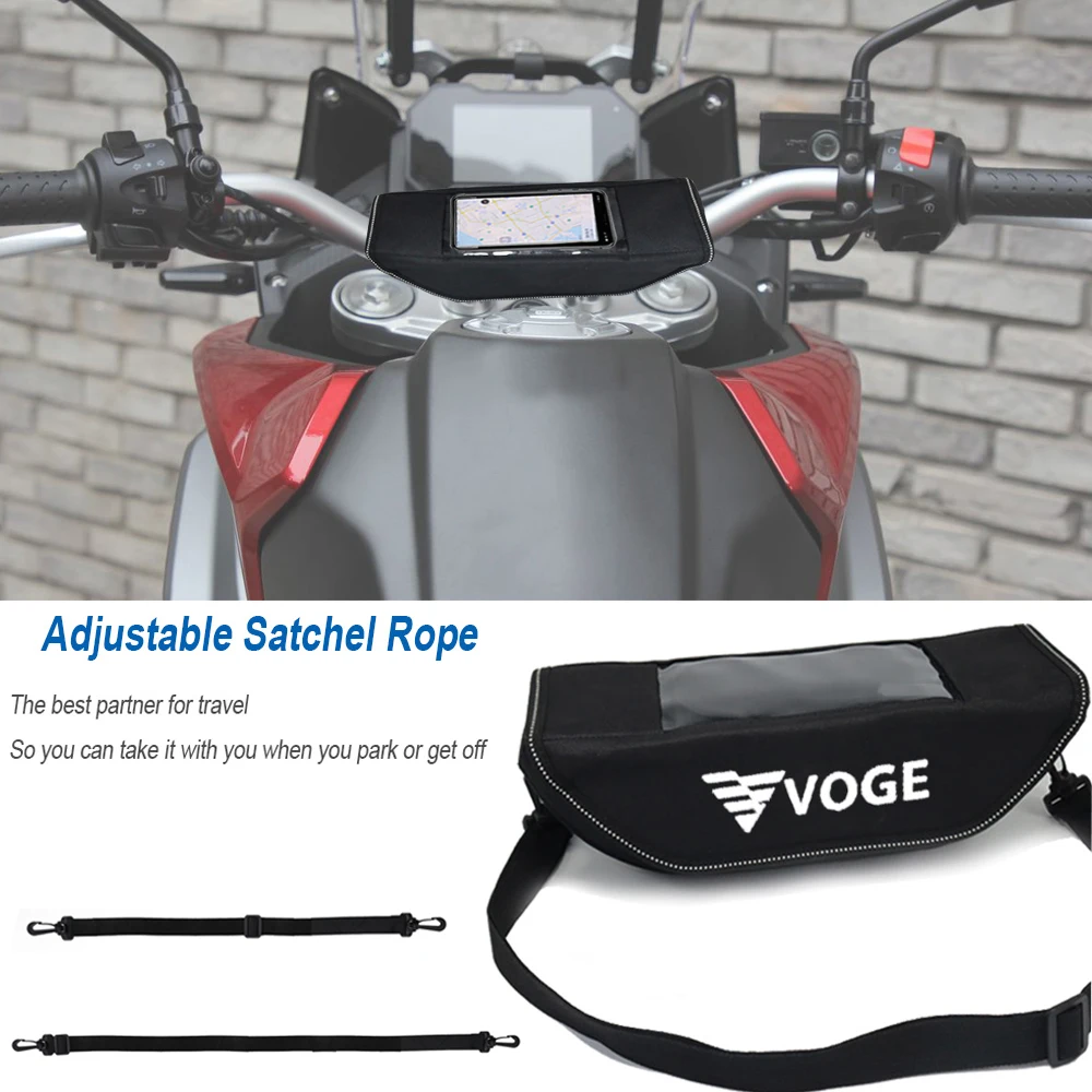 

For Voge 500DS 650DS Motorcycle Accessories Waterproof Bag Storage Handlebar bag Travel Tool bag