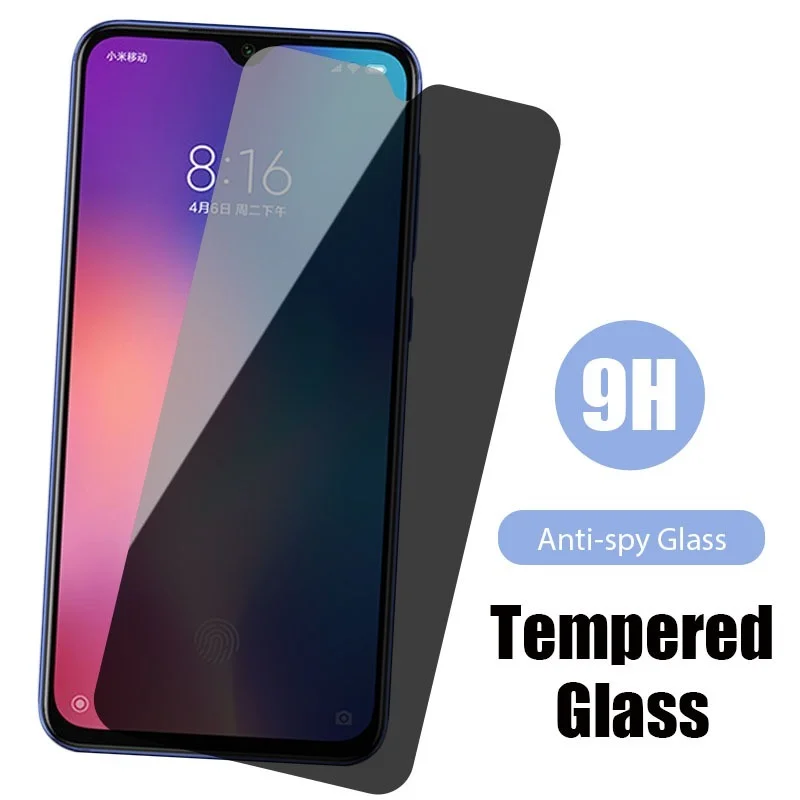 Glass 9H Privacy Tempered Glass for Xiaomi Mi 10T Pro Anti Spy Peep Screen Protector for Xiaomi Mi 10 T Lite Mi 10 9 A3 A2 A1