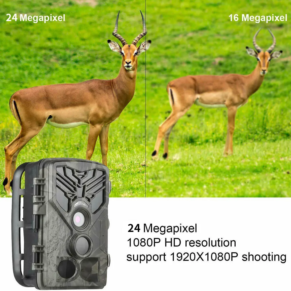 HC-810A 20MP Hunting Camera Outdoor Wildlife IR Filter Night Vision Motion Sensor IP65 Waterproof Trail Camera