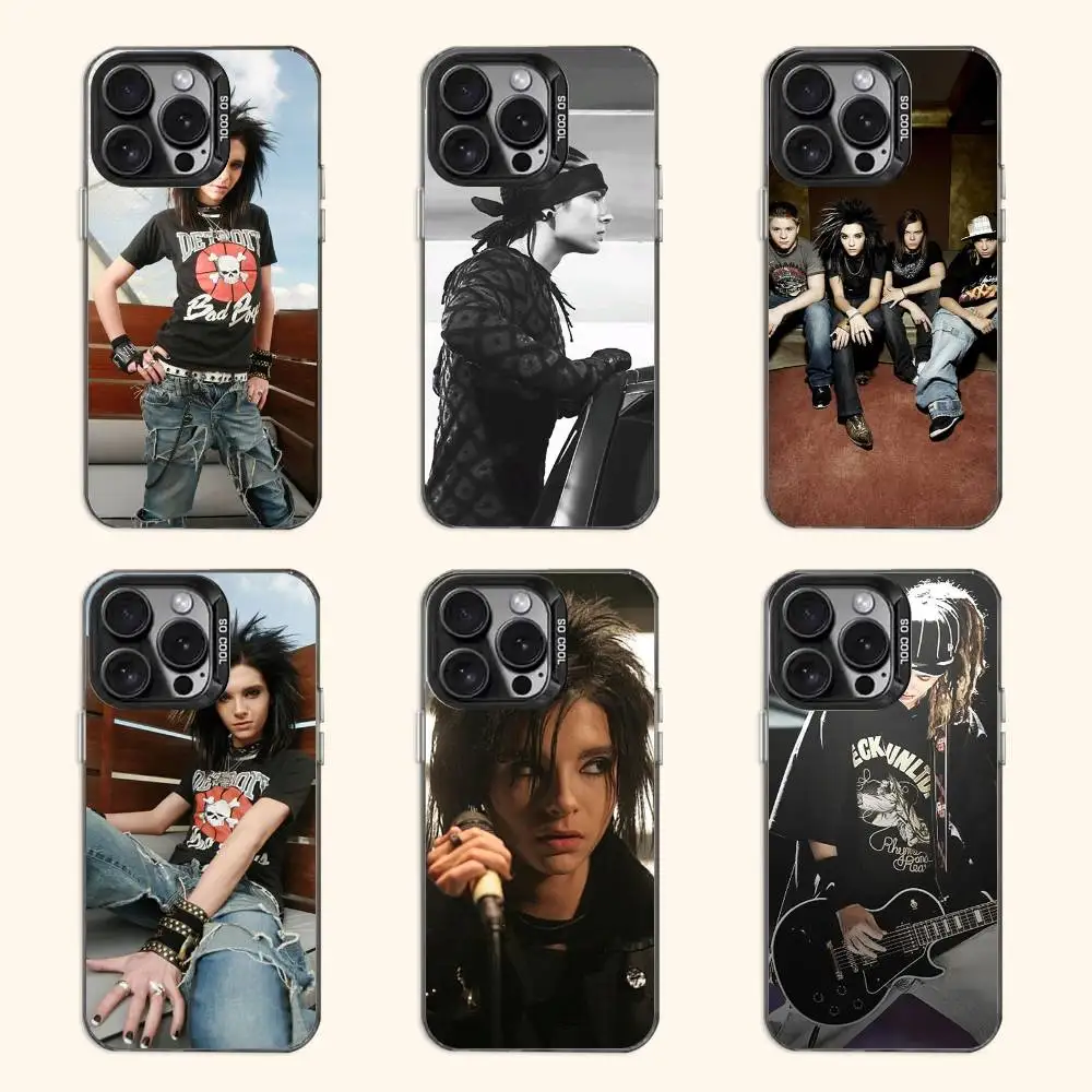 

Retro Rock Band T-Tokio H-Hotel Phone Case For iPhone 17 16e 16 15 14 13 12 Pro Max X XR XS MAX Back Cover