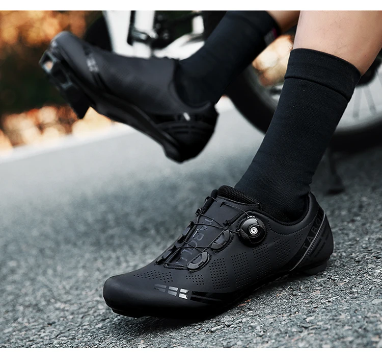 Unisex-Fahrradschuhe, atmungsaktive SPD-Rennradschuhe, professionelle MTB-Mountainbike-Schuhe, locklose Trainings-Fahrradschuhe – Detail 9