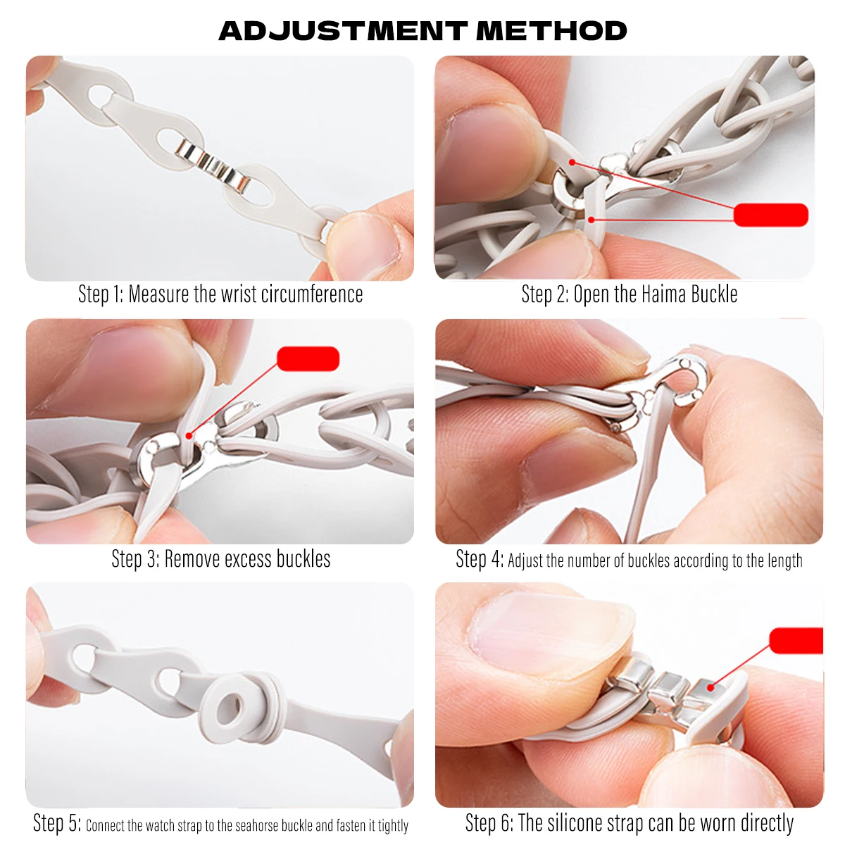 Gumowy pasek do Xiaomi Mi Band 8 Bransoletka ze sprzączką ze stali nierdzewnej do Miband 8 NFC Fashion Lady Style Wymienny pasek silikonowy