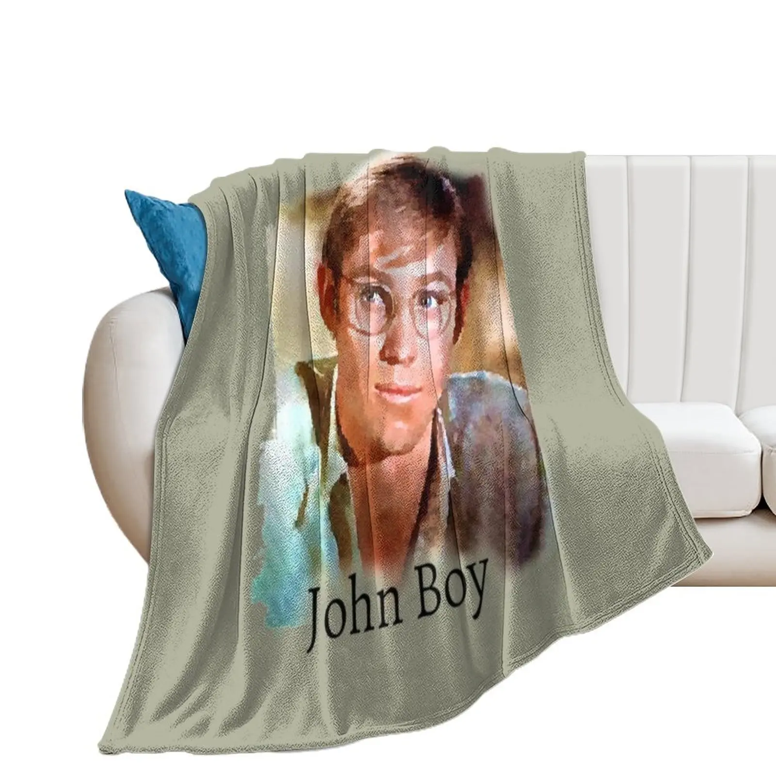 John Boy Walton Throw Blanket Thermal Stuffeds Decorative Sofa Cute Blankets