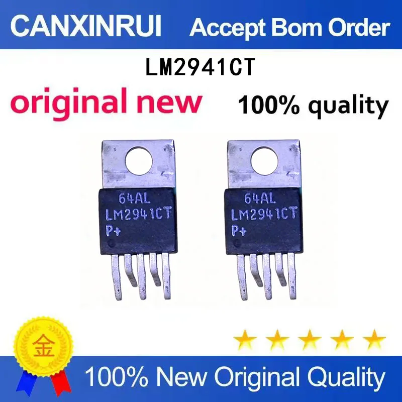 

(5-100 Pieces) Brand new original LM2941CT low voltage drop regulator TO220-5 LM2941 spot chip IC
