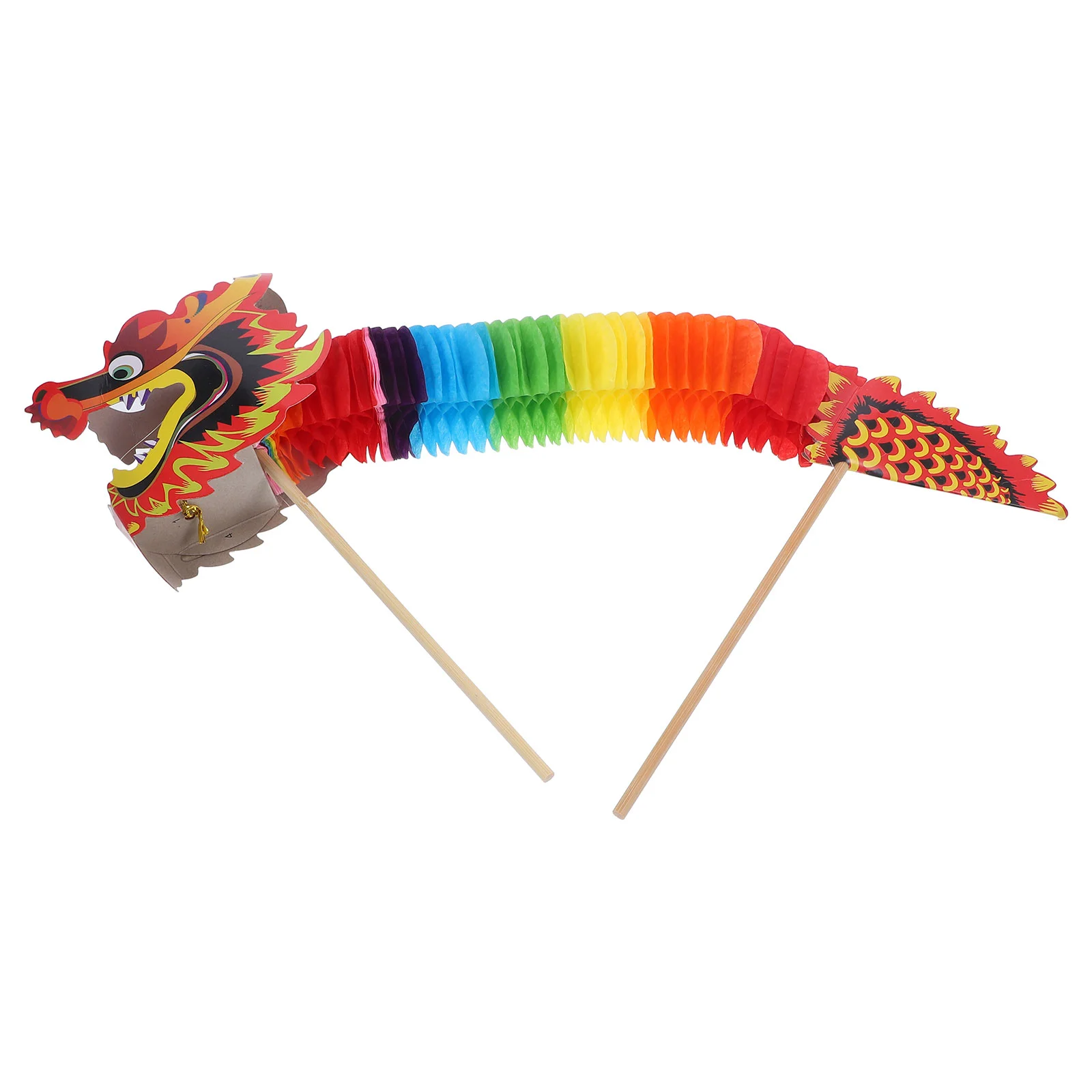 Prop Photo Decoration Handheld Colorful Dragon Props Ornaments for Kids Mini