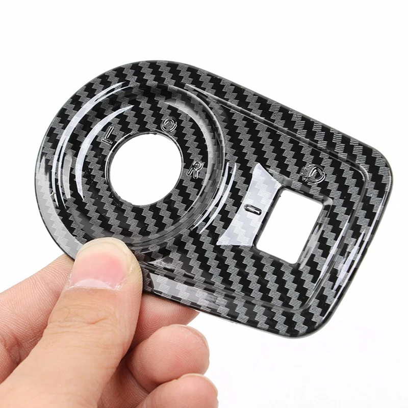 2022-2023 Carbon Fiber Pattern Interior Headlight Switch Sticker Decoration For MG4 EV MG5 MG GT MG 5 Car Accessories