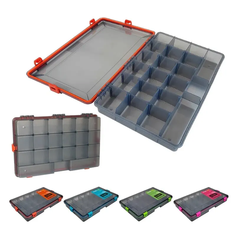 3700 Fishing Tackle Box Large Capacity Waterproof Accessories Storage Lure Bait 3600 Tray Storage Lure Bait Organizer Boxes