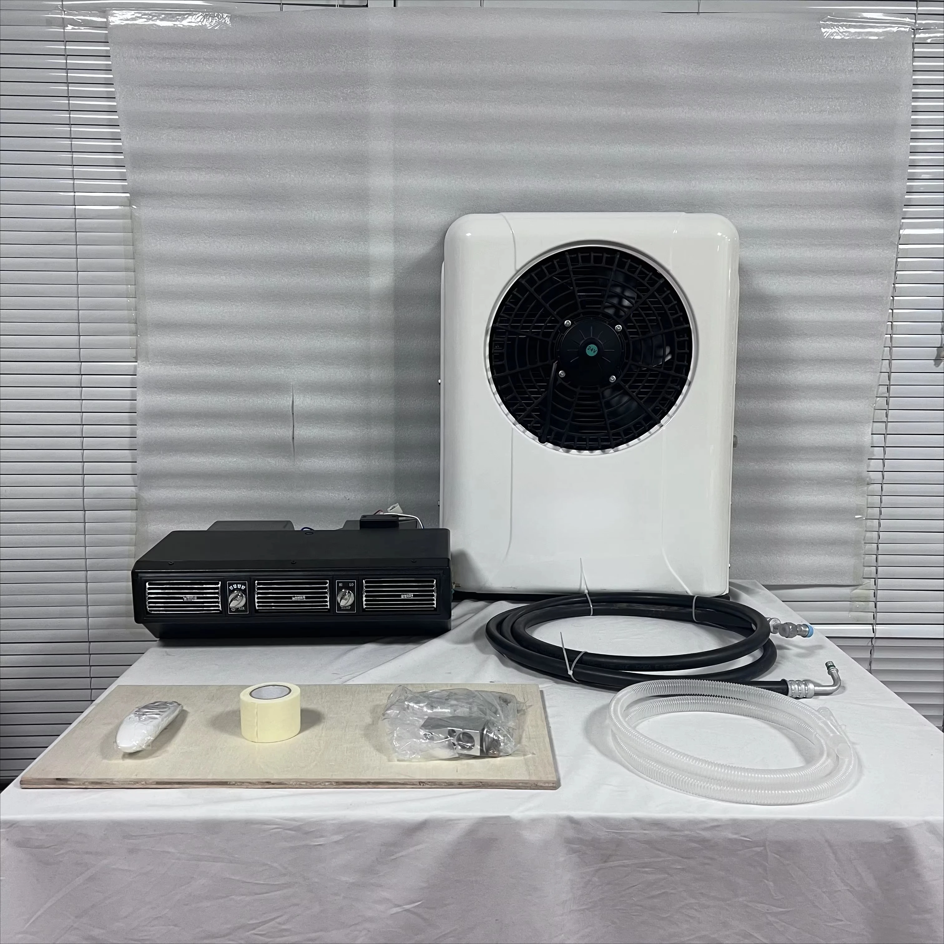 حار بيع تكييف الهواء وقوف السيارات 12 فولت RV تكييف الهواء 24 فولت شاحنة تكييف الهواء #6