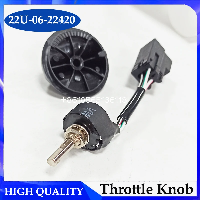 

Excavator Throttle Motor Knob Switch 22U-06-22420 22U-06-22380 for Excavator PC200-7/8