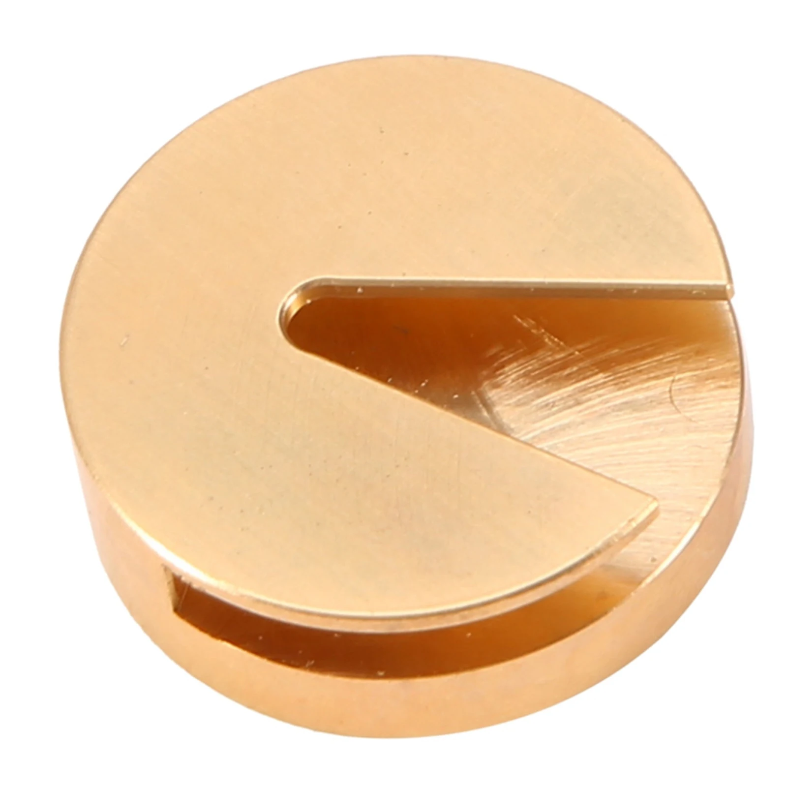 Brass U-Shaped Balance Wheel Cleaning Base, Professional Watch Repair Tool for Balance Shaft Cleaning & Adjusting