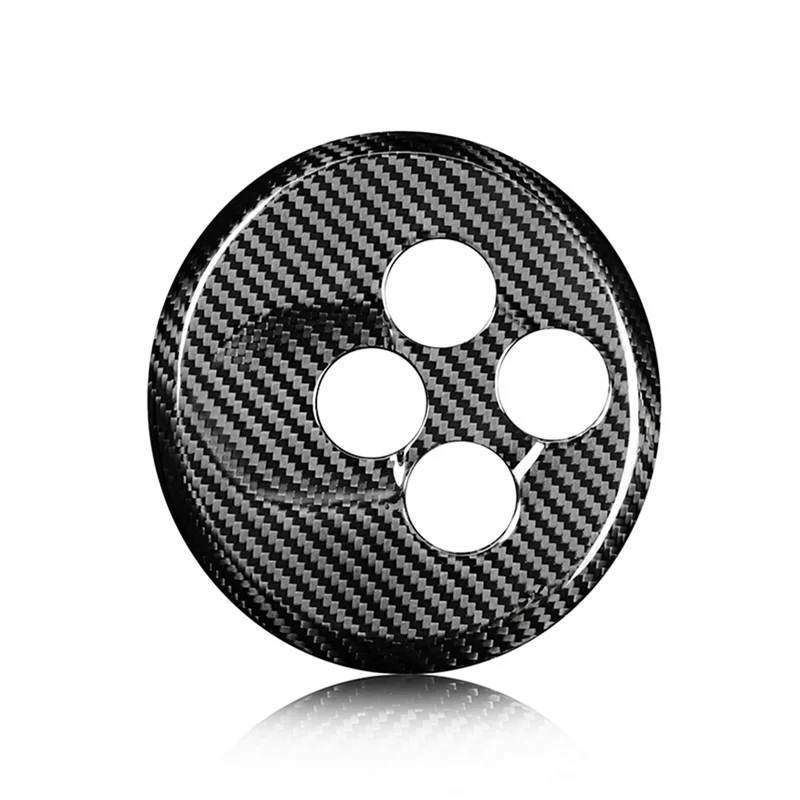

A30P-For Abarth 595 695 Gear Shift Button Frame For Abarth 595 Carbon Fiber For Abarth 595 695
