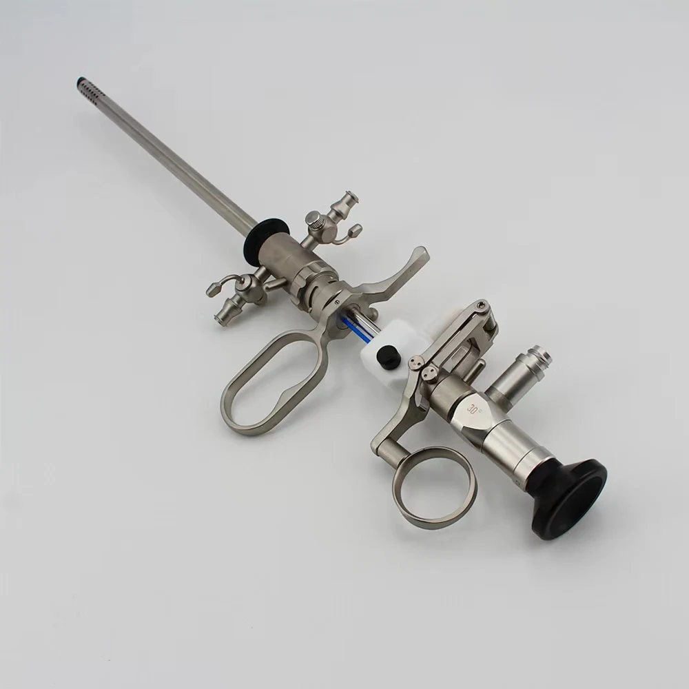 Urology full set Bipolar HD Resectoscope with Sheath passive working element electrode cutting loop Ellik Evacuator