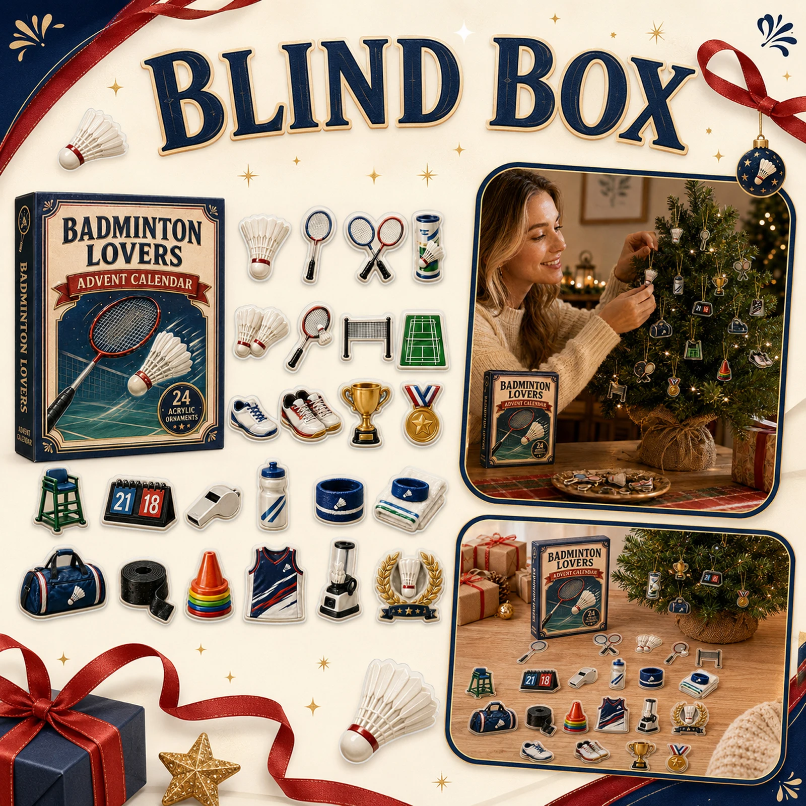 Badminton Calendar - 2026 Badminton Lovers Advent Calendar Christmas
