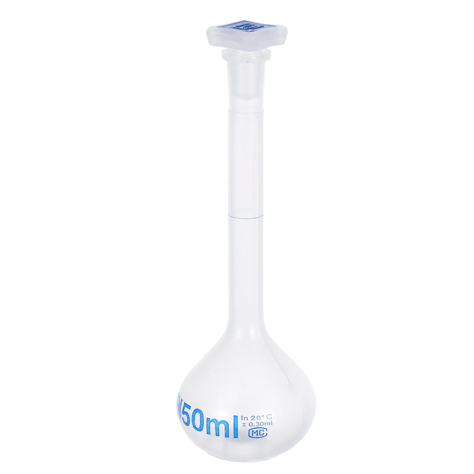 

Мерная колба пластиковая 50 мл, полипропиленовая, для химических реагентов, для измерения жидкостей, для научных исследований