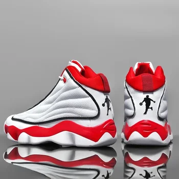 Zapatillas de baloncesto de alta calidad para hombre, zapatillas deportivas antideslizantes con amortiguación superior para mujer